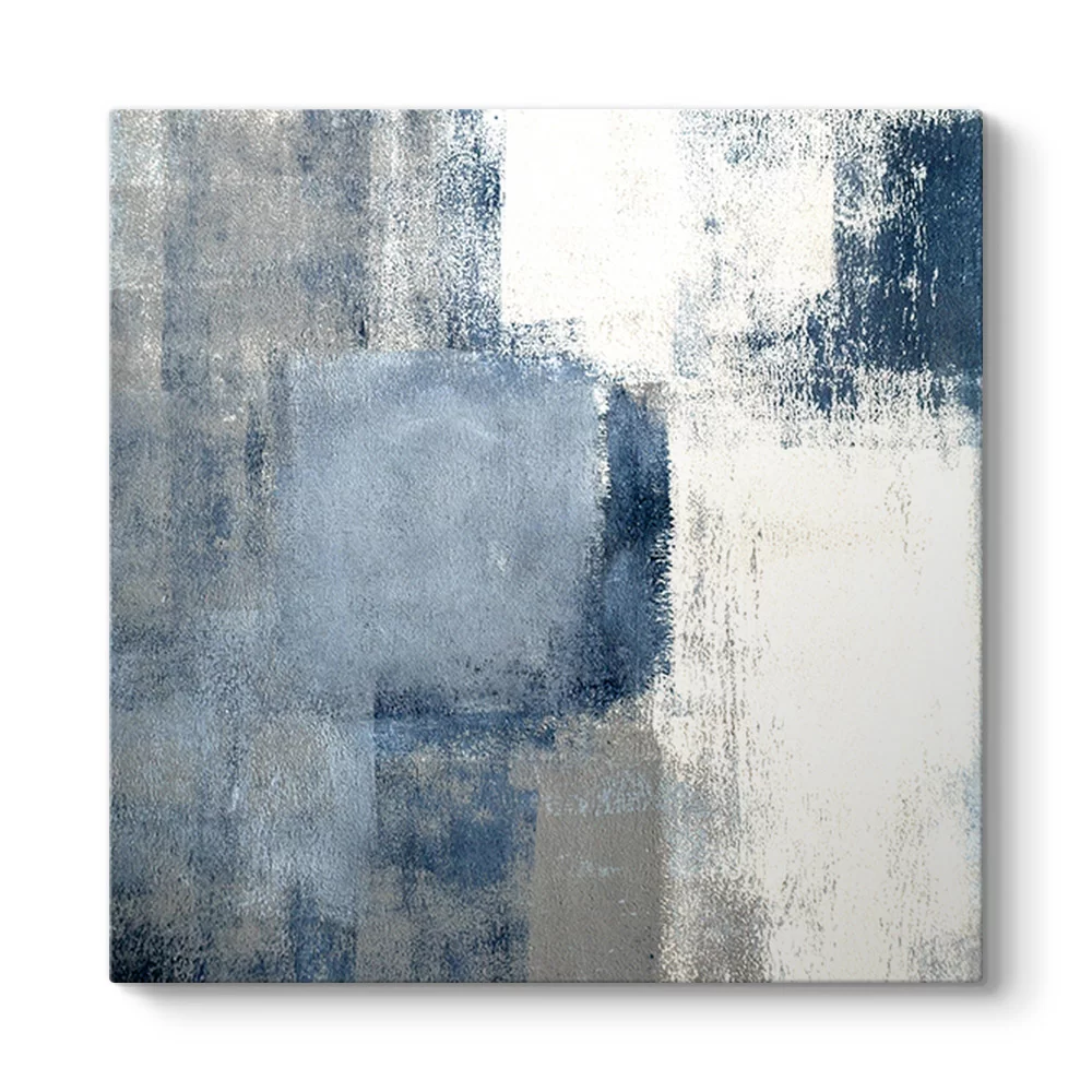 Pastel Mavi Tablo - Model 3